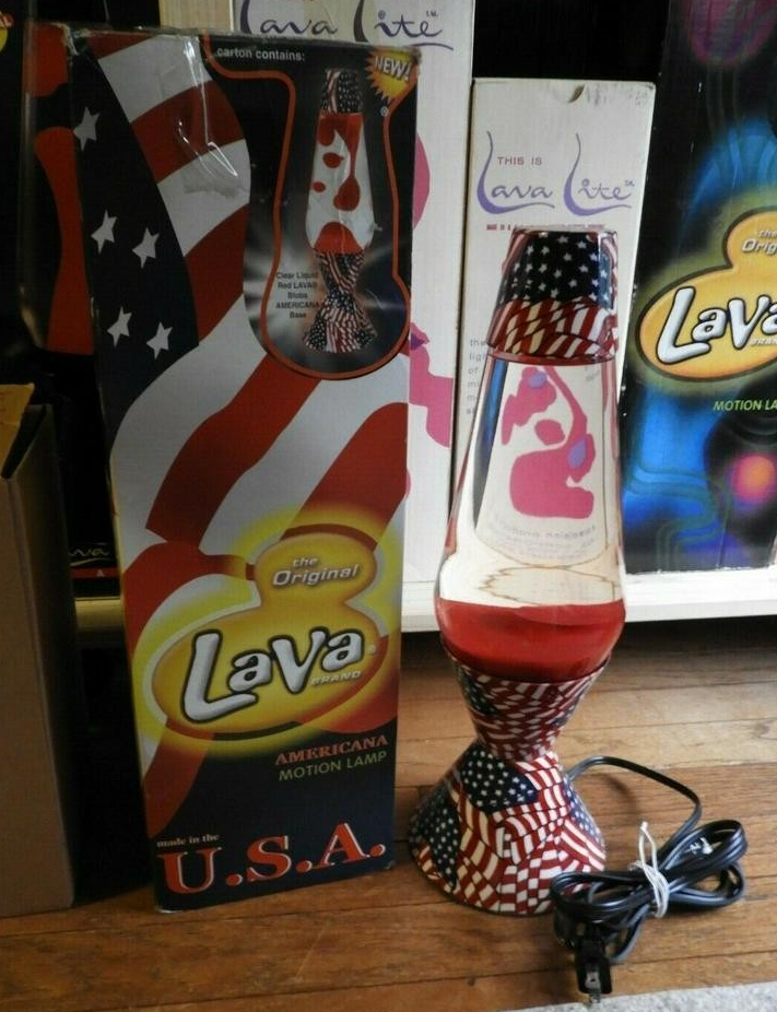Americana Lava Lamp