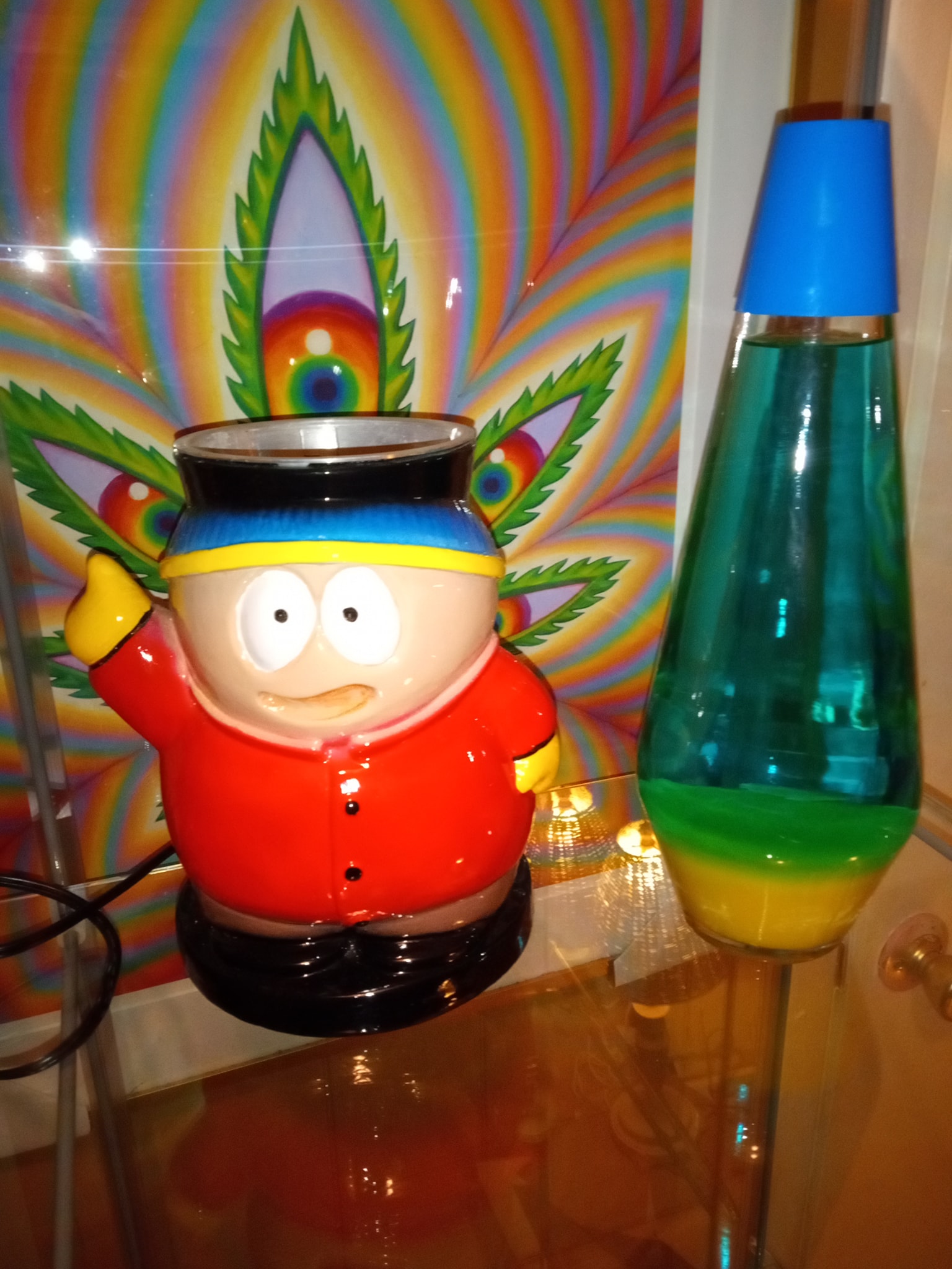 South Park Cartman prototype graffix lava lamp