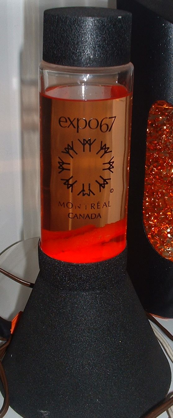 1967 montreal canada expo lava lamp prototype, Apollo, Volcano test