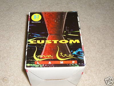 Red Marble Lava Lamp Box