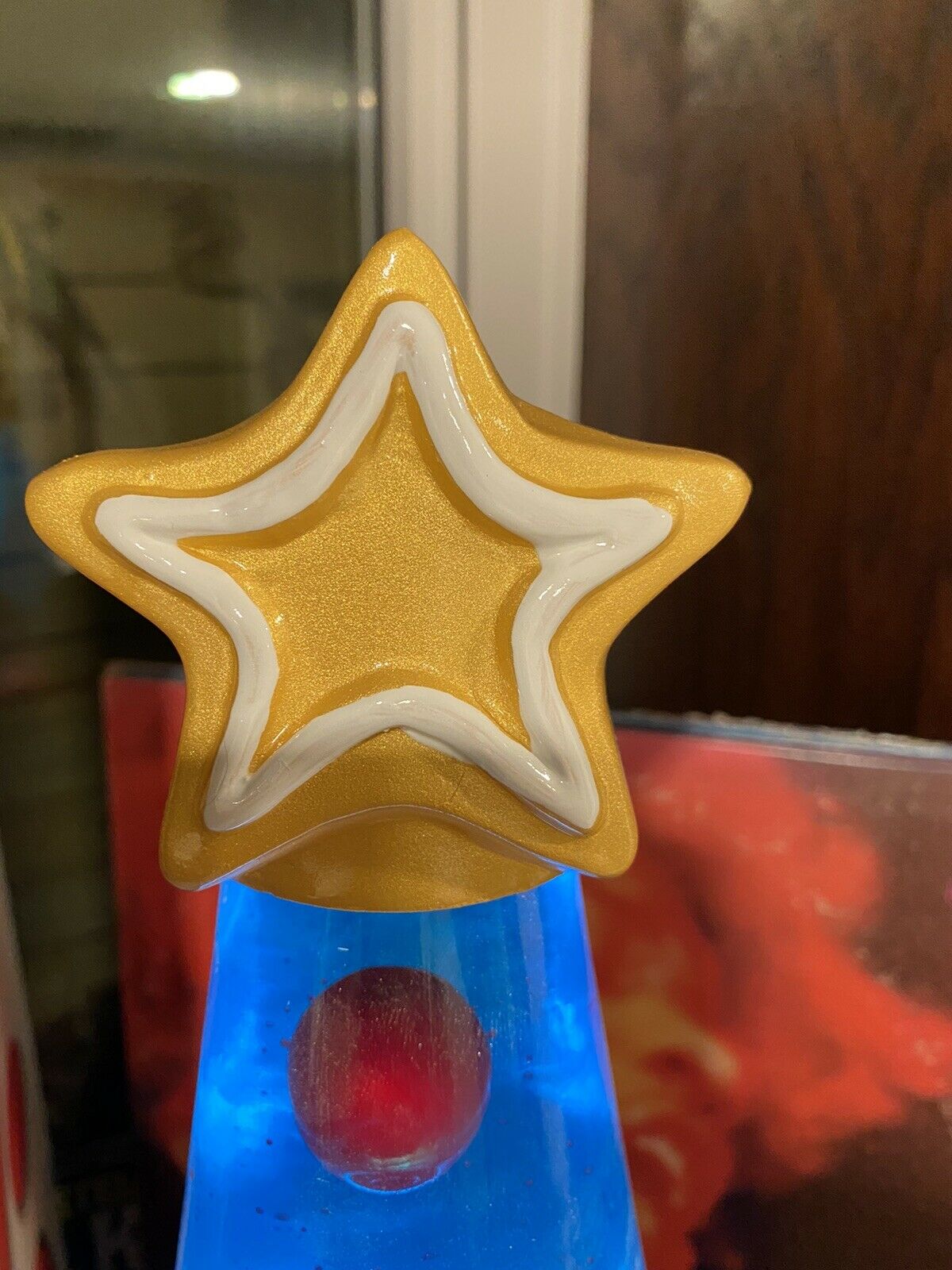 Santa icon lava lamp