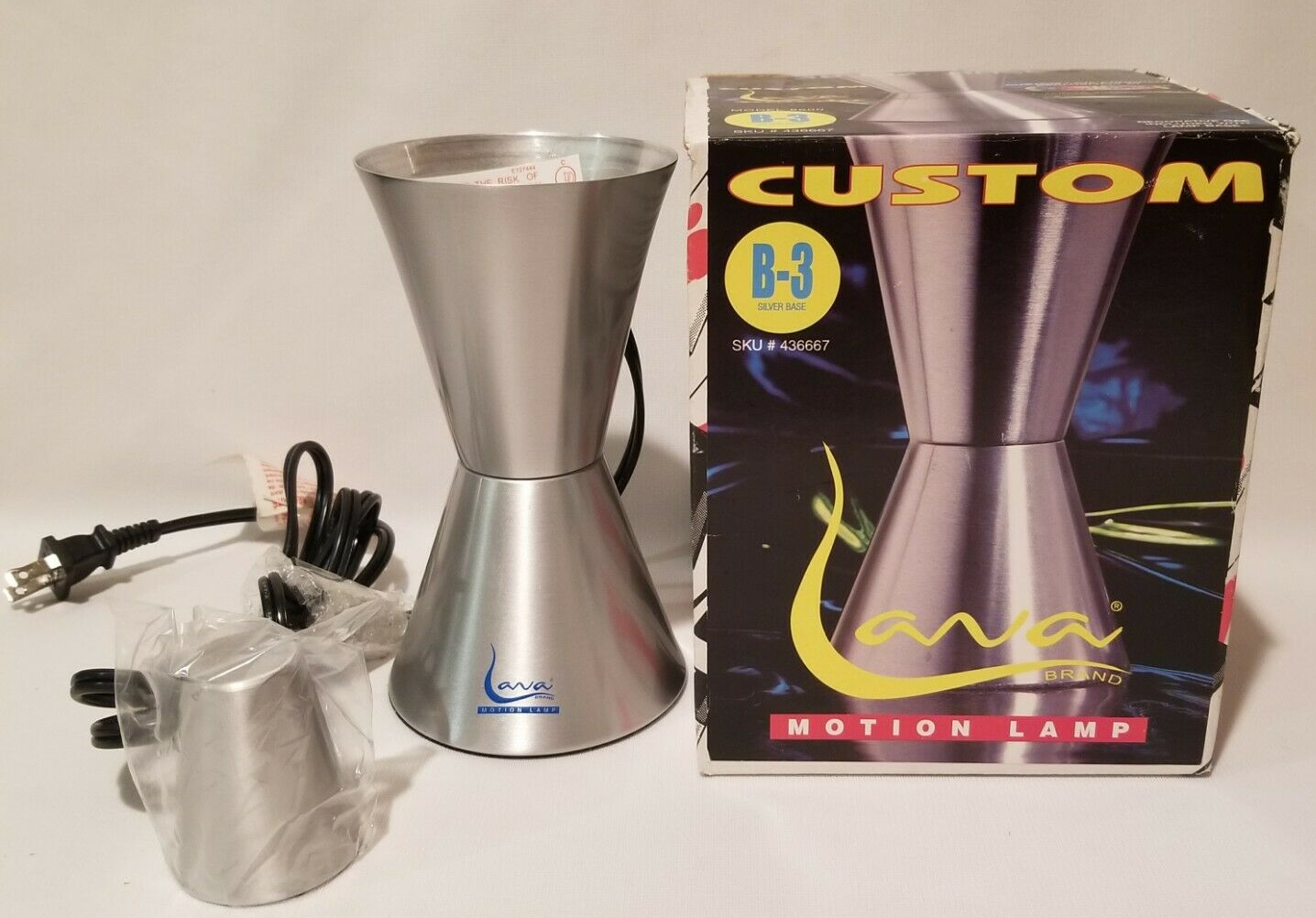 Silver Streak Lava Lamp