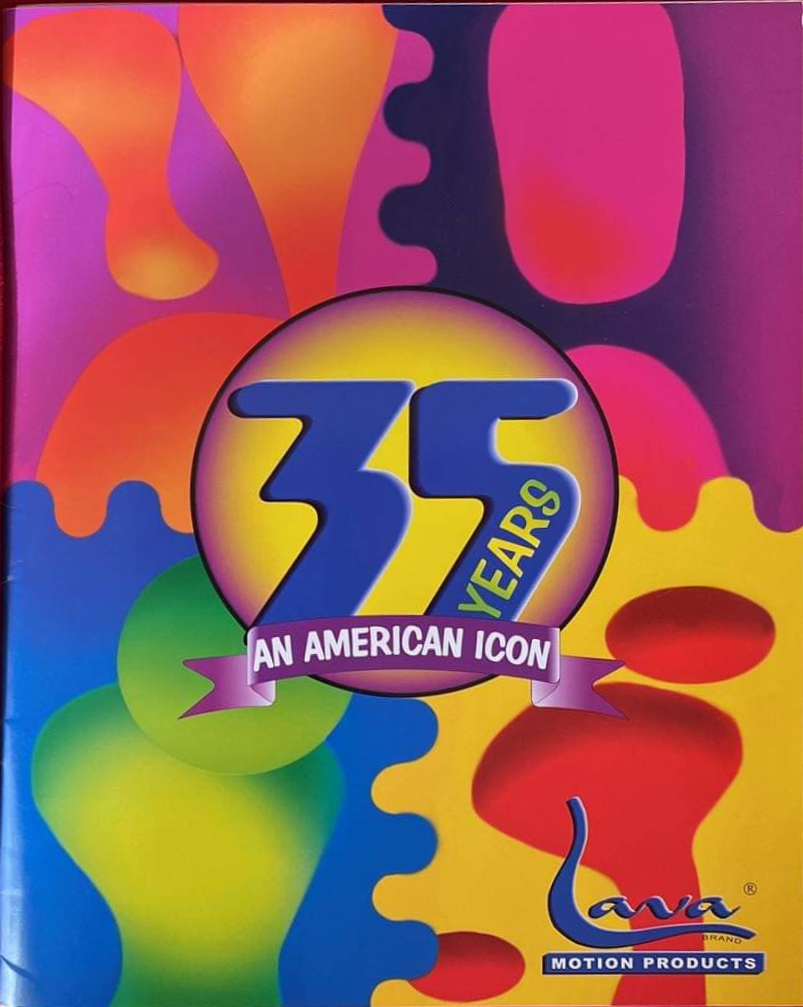 2001 Lava World Catalog. Ad. Advertisement. Lava lamp