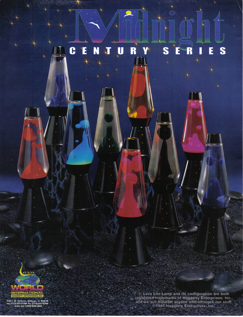 1996 Lava Lite Catalog