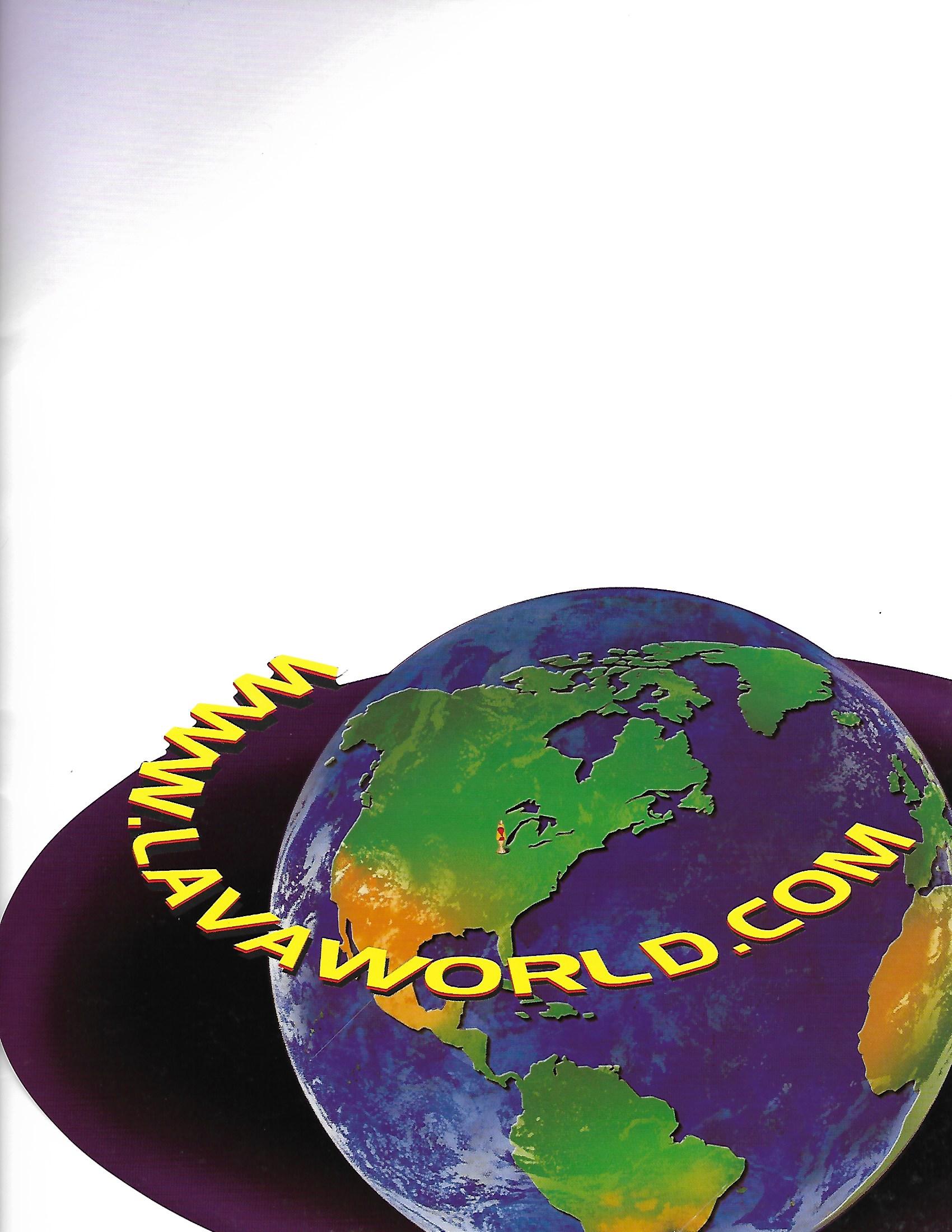 Late 1999 Lava Lite Catalog. Lava Lamp