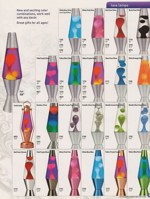 2009 Lava Brand Catalog. Lava Lamp