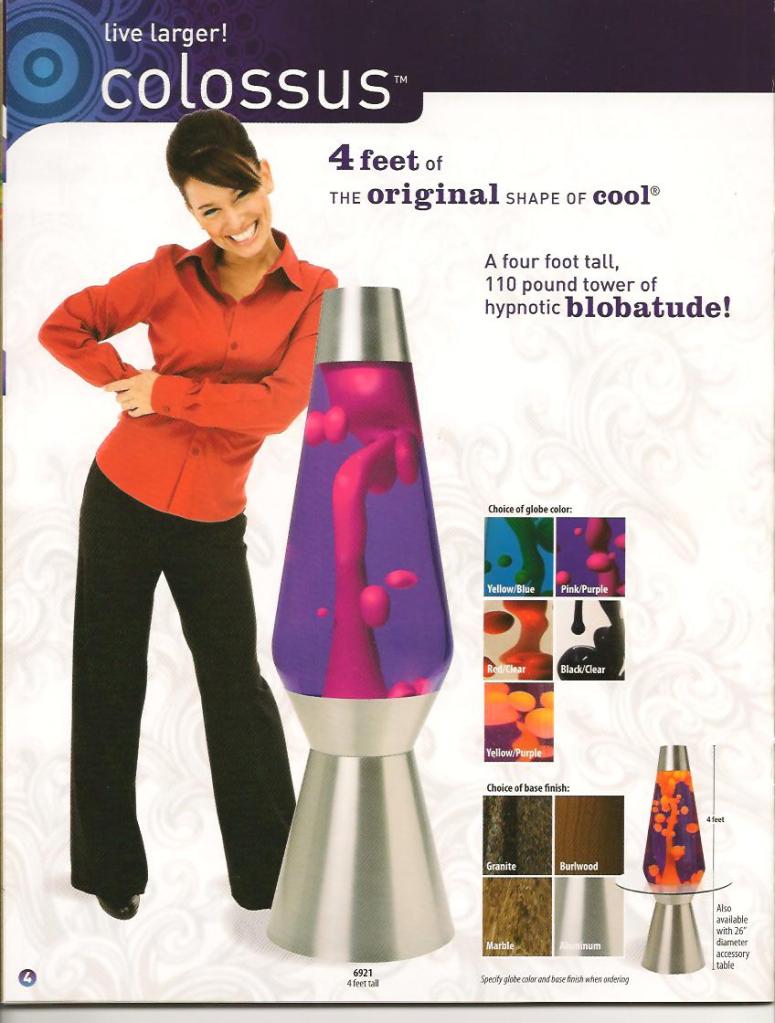 2009 Lava Brand Catalog. Lava Lamp