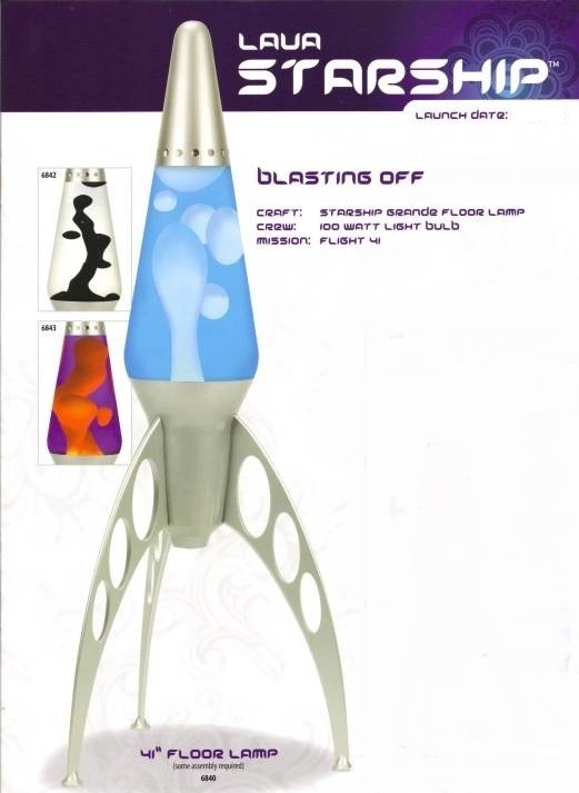 2009 Lava Brand Catalog. Lava Lamp. Grande Starship