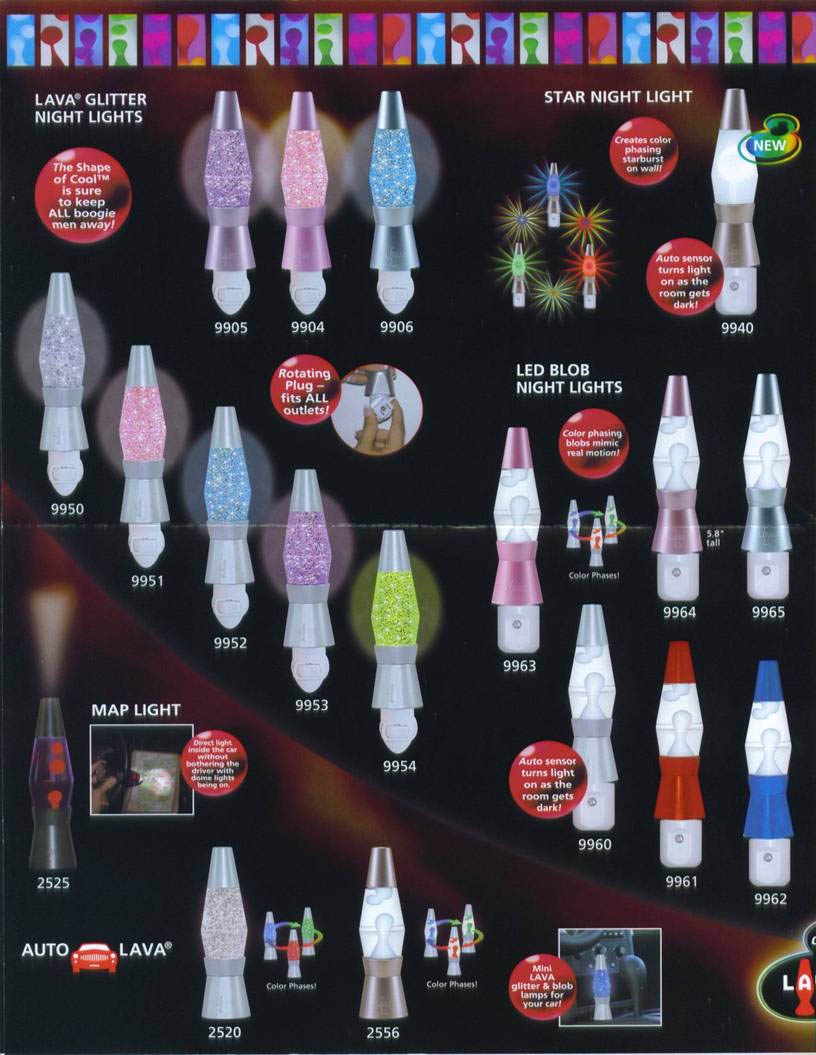 2007 Lava Brand Catalog. Lava Lamp
