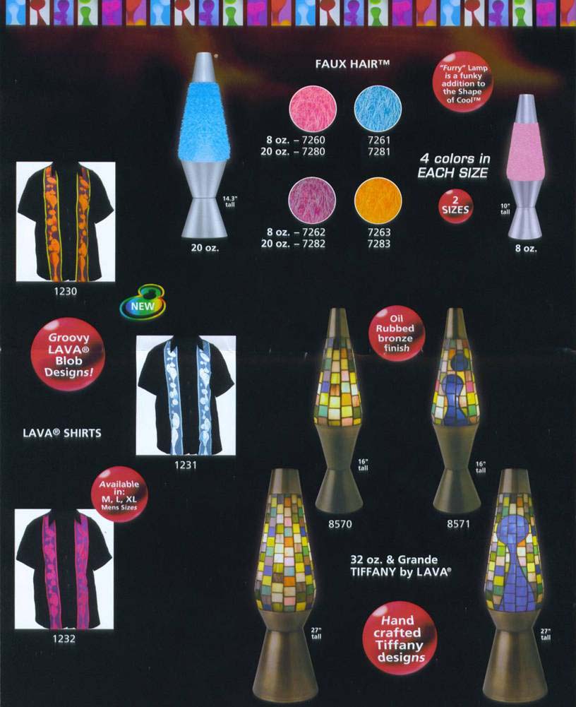 2007 Lava Brand Catalog. Lava Lamp