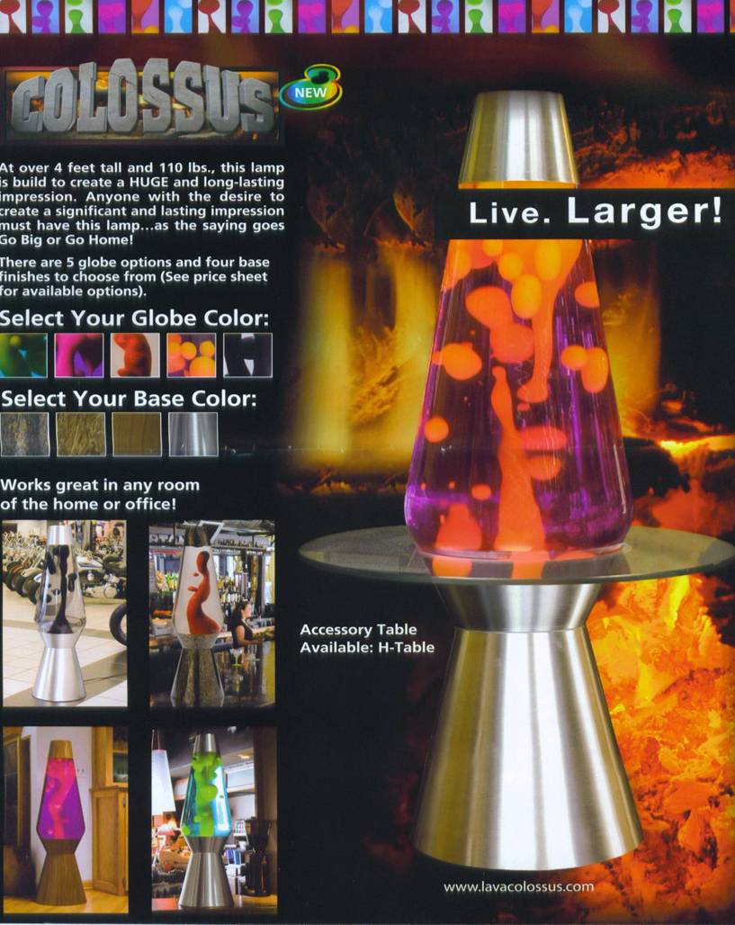 2007 Lava Brand Catalog. Lava Lamp