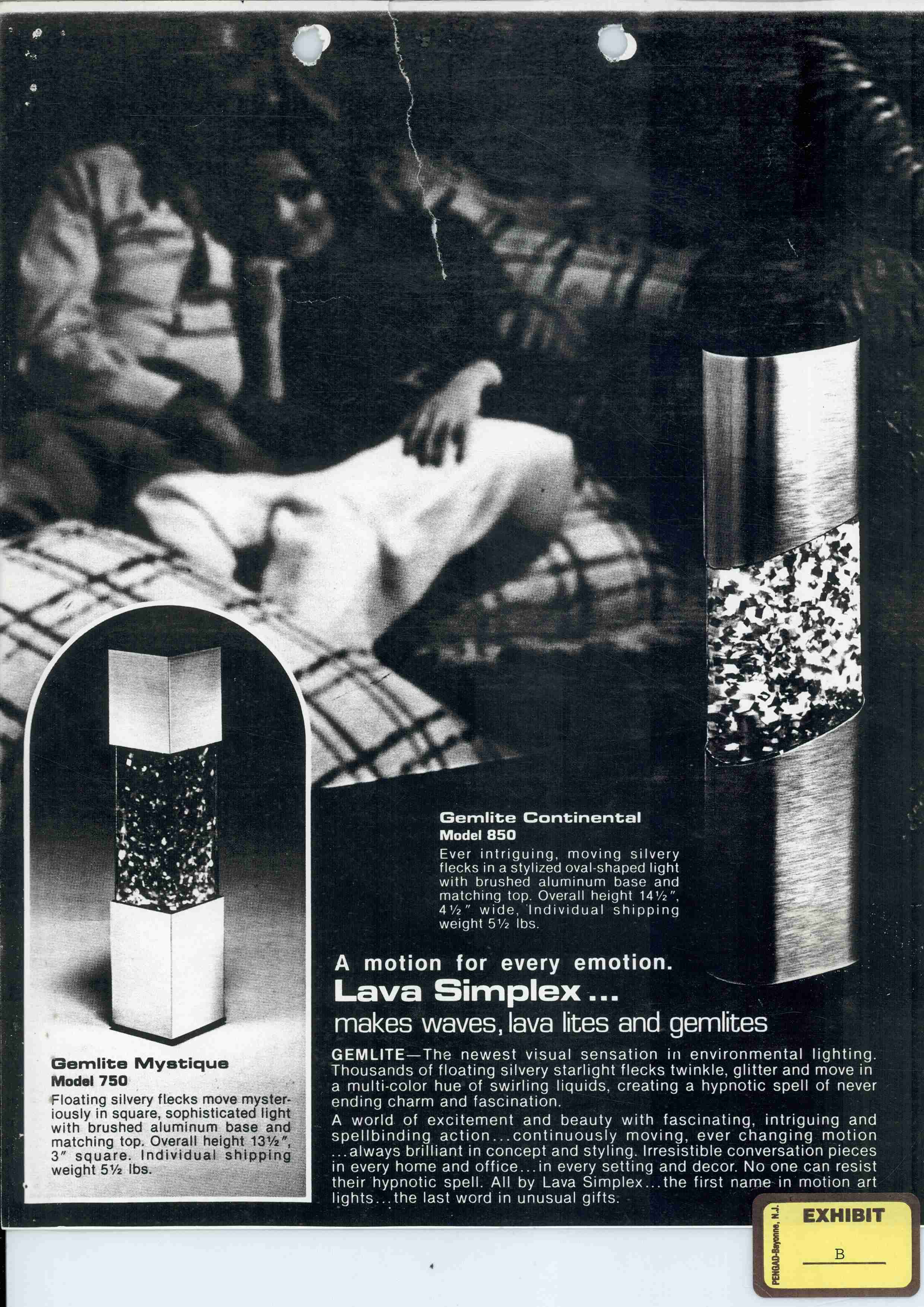 Vintage 1979 Lava Lite Catalog. Advertisement. Ad. Brochure. Lava Lamp