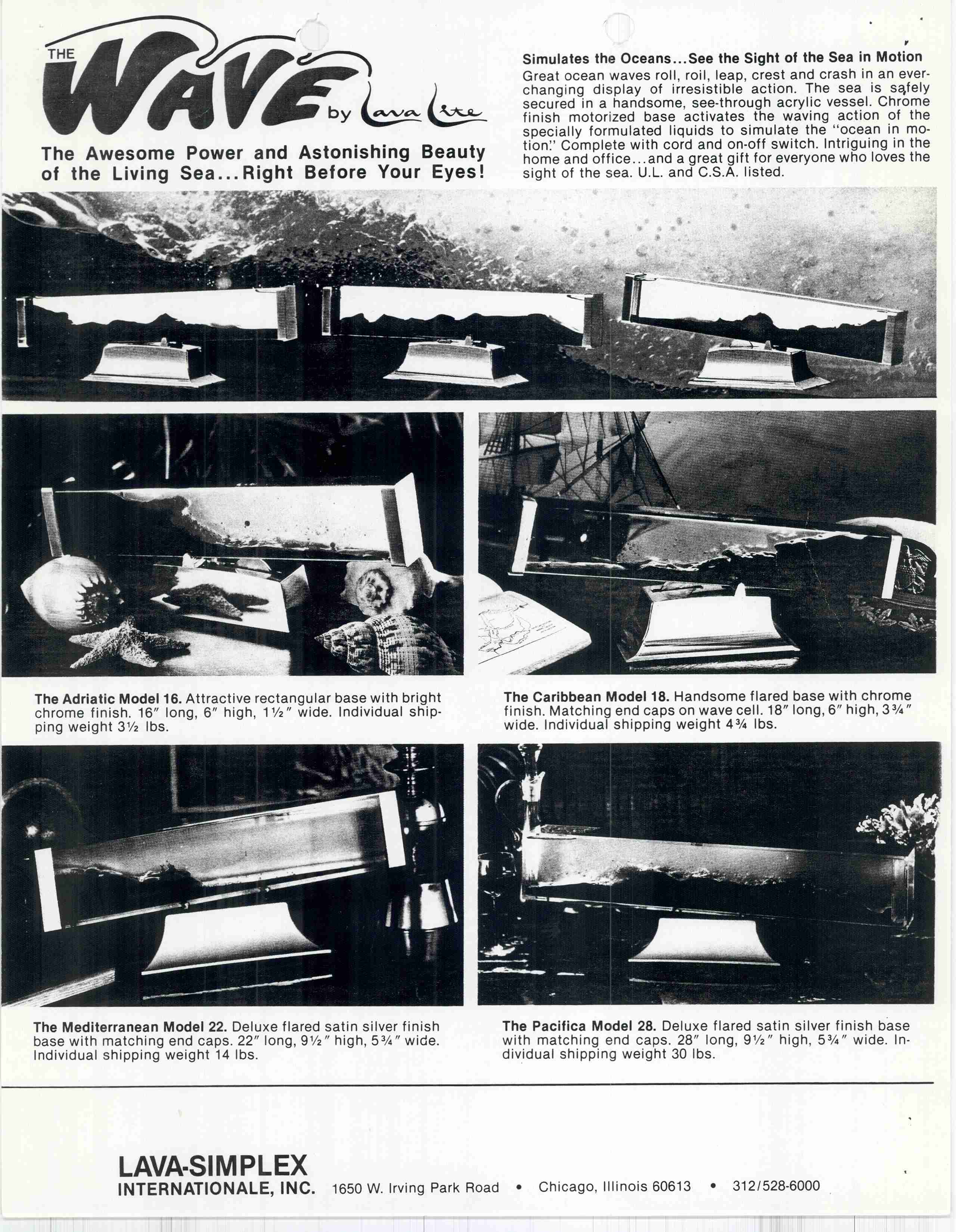 Vintage 1979 Lava Lite Catalog. Advertisement. Ad. Brochure. Lava Lamp