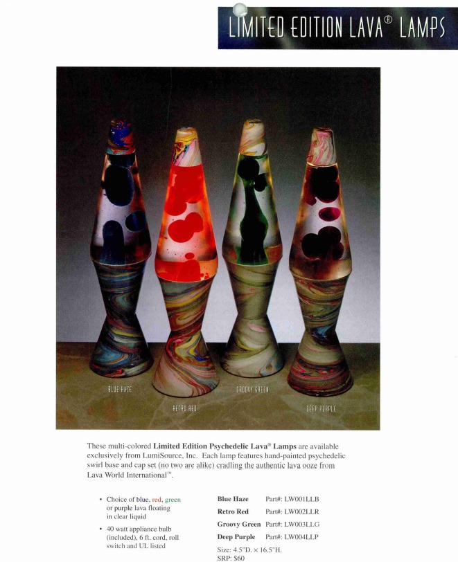 vintage lava lamp lava lite advertisement catalog retro haze