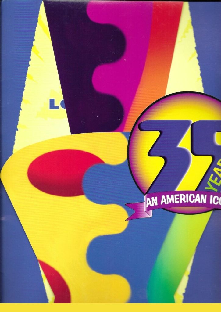 2000 Lava World Catalog. Ad. Advertisement Lava Lamp