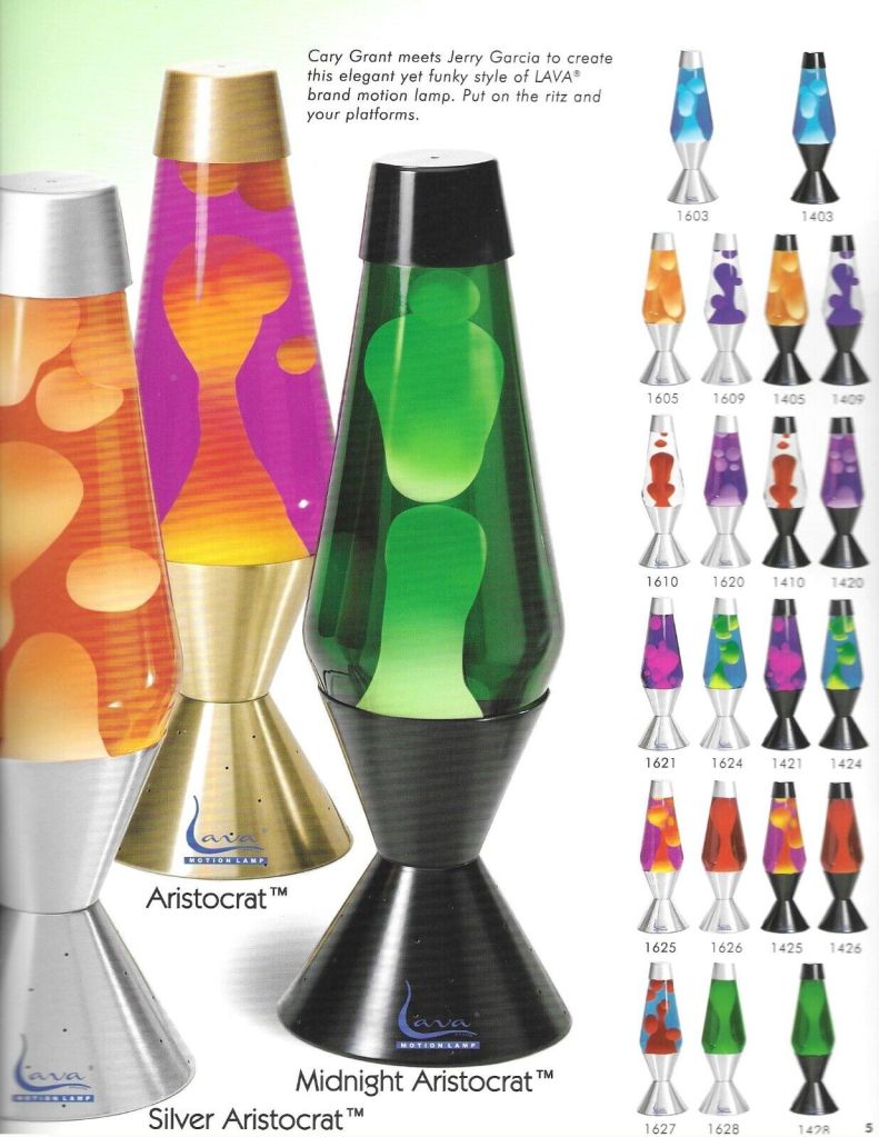 2000 Lava World Catalog. Ad. Advertisement Lava Lamp