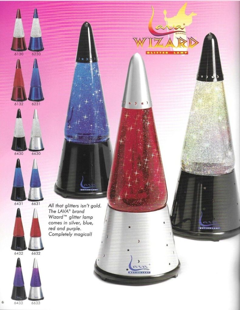 2000 Lava World Catalog. Ad. Advertisement Lava Lamp