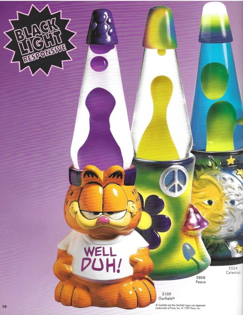 2000 Lava World Catalog. Ad. Advertisement Lava Lamp