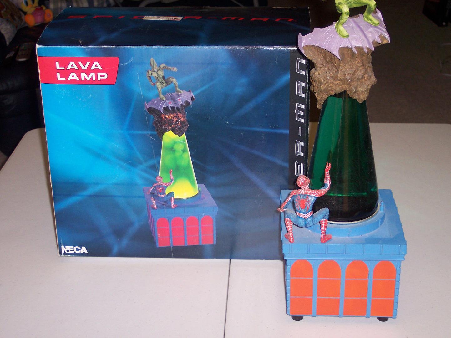 NECA Spiderman Lava Lamp