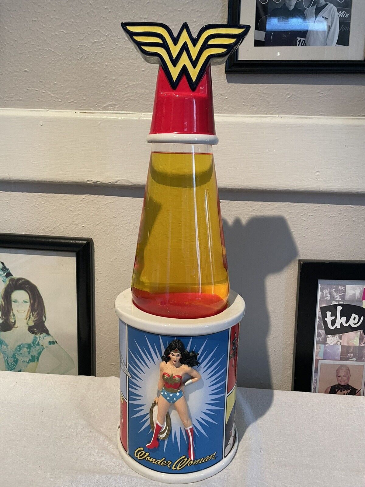 Wonder Woman Lava Lamp