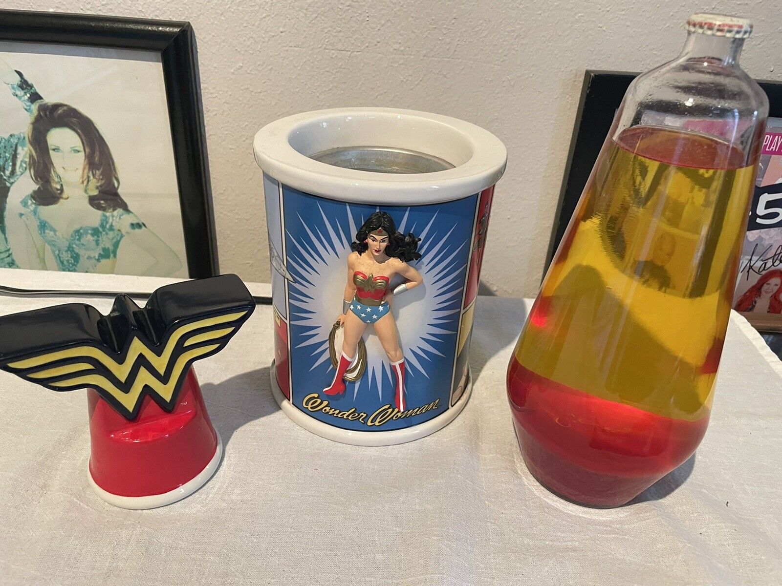Wonder Woman Lava Lamp